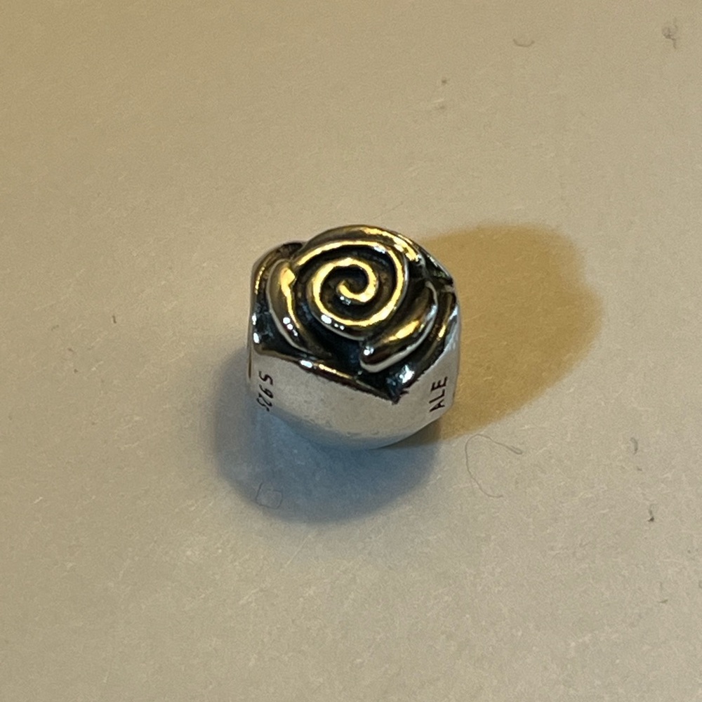 Pandora Vintage Rose Charm 100% authentic